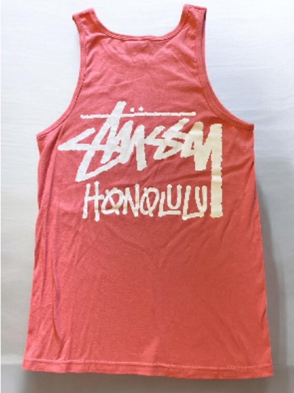 🆕 STUSSY Unisex Honolulu Chapter Tank Top Muscle Tee